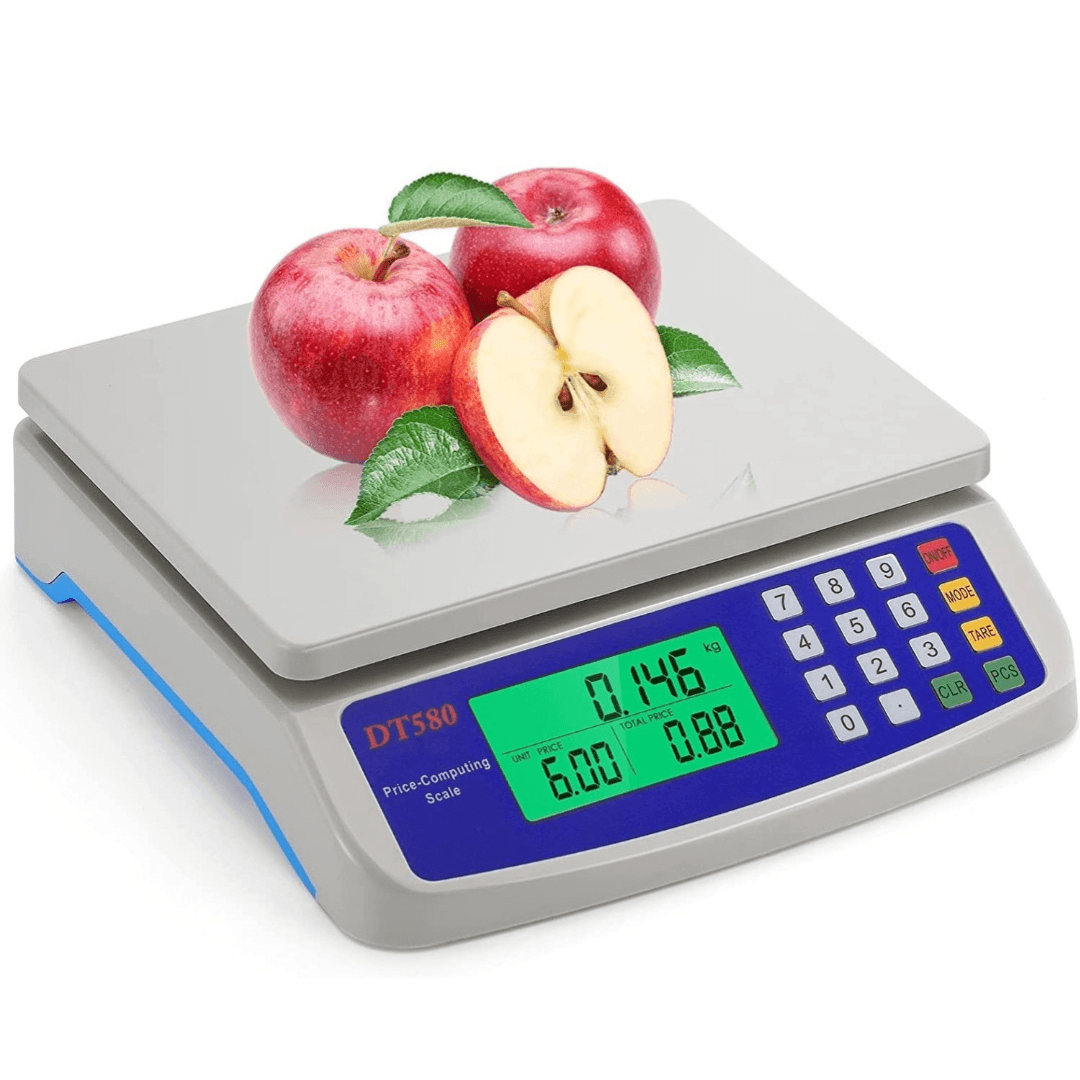 Meat Food Price Computing Retail Digital Scale 50KGS Fruit Produce  Counting