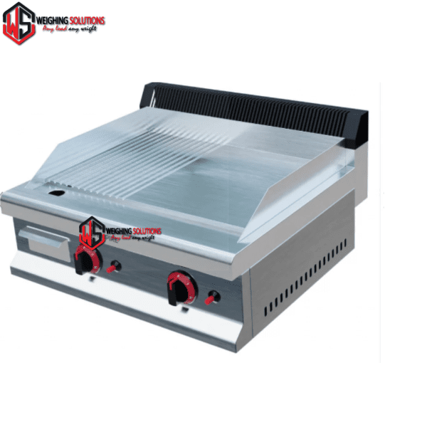 Burner Gas Griddle Half Flat Half Ribbed 650mm Wide
